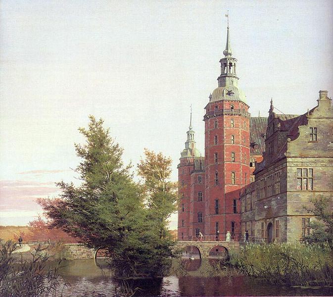 Frederiksborg Castle Seen from the Northwest